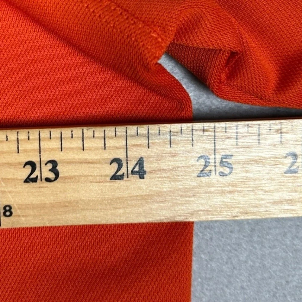 Clemson Tigers Nike Polo Shirt Mens XL Orange Dri-Fit NCAA Performance Rugby EUC